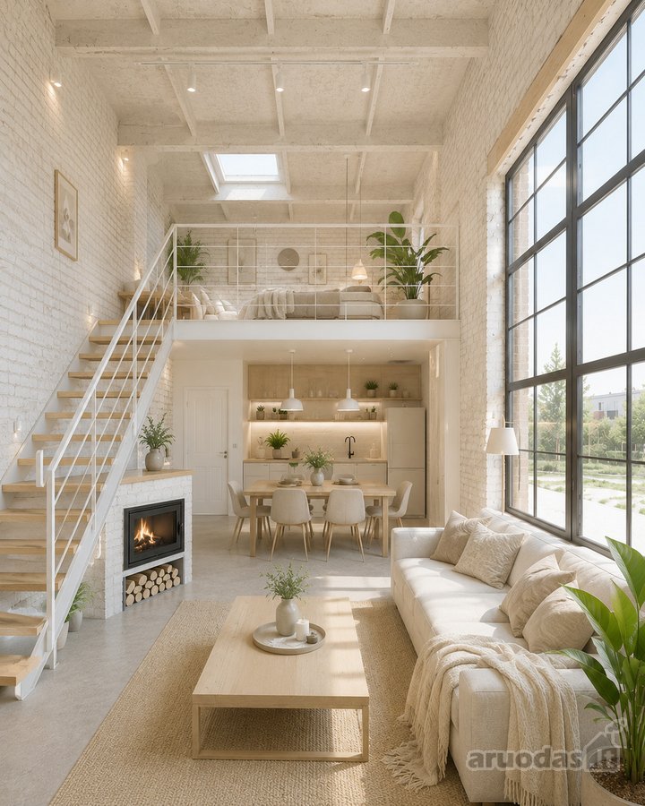Parduodamas Išskirtinis 65 M² Loftas Rusnėje, - nuotraukos Nr. 14