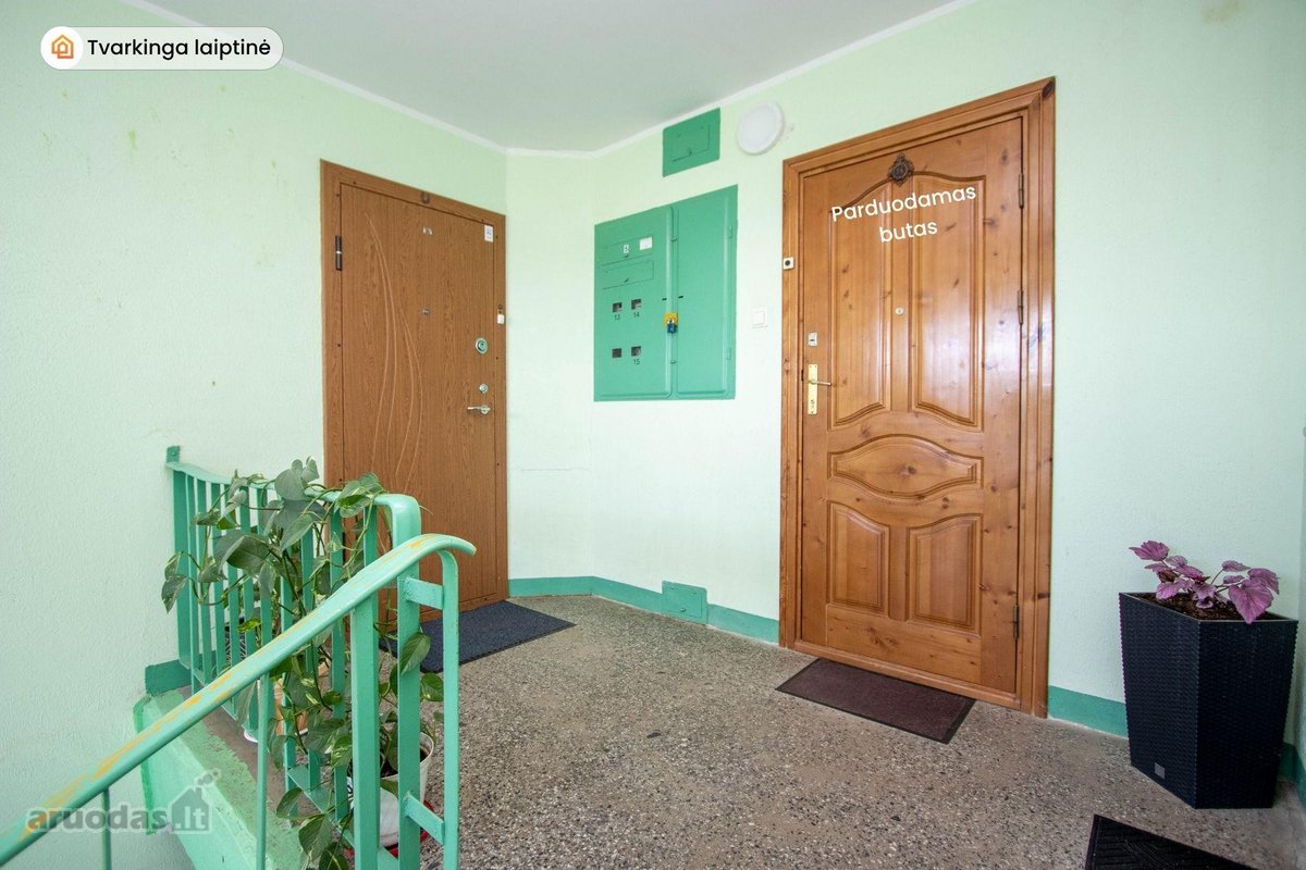 Parduodamas 1 kambario butas Šiauliuose, K. - nuotraukos Nr. 16