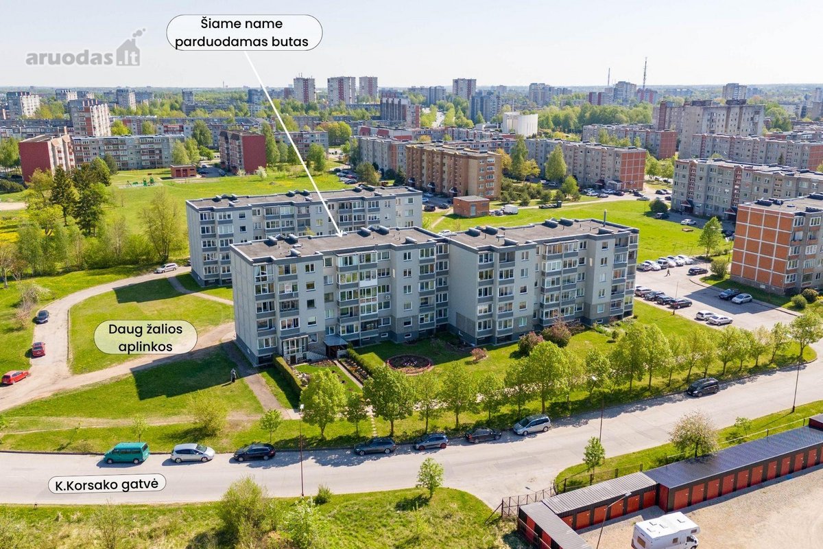 Parduodamas 1 kambario butas Šiauliuose, K. - nuotraukos Nr. 18