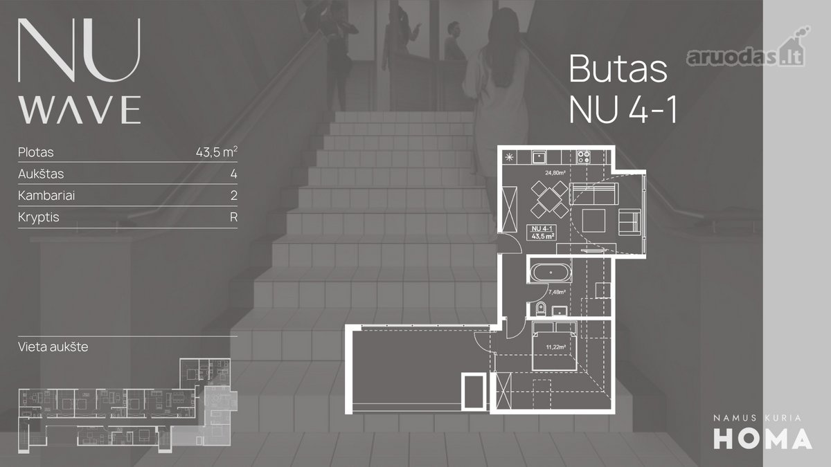 Butas Su Terasa Naujamiestyje! - nuotraukos Nr. 2