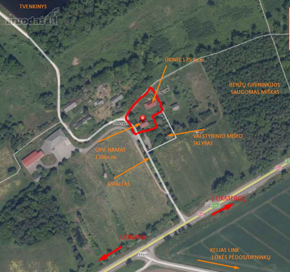 Gyvenamas namas 150kv.m. + ūkinis pastatas - nuotraukos Nr. 12