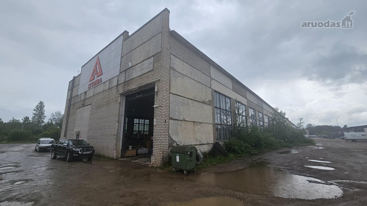 Parduodamos 2158 m2 sandėliavimo patalpos su - nuotraukos Nr. 3