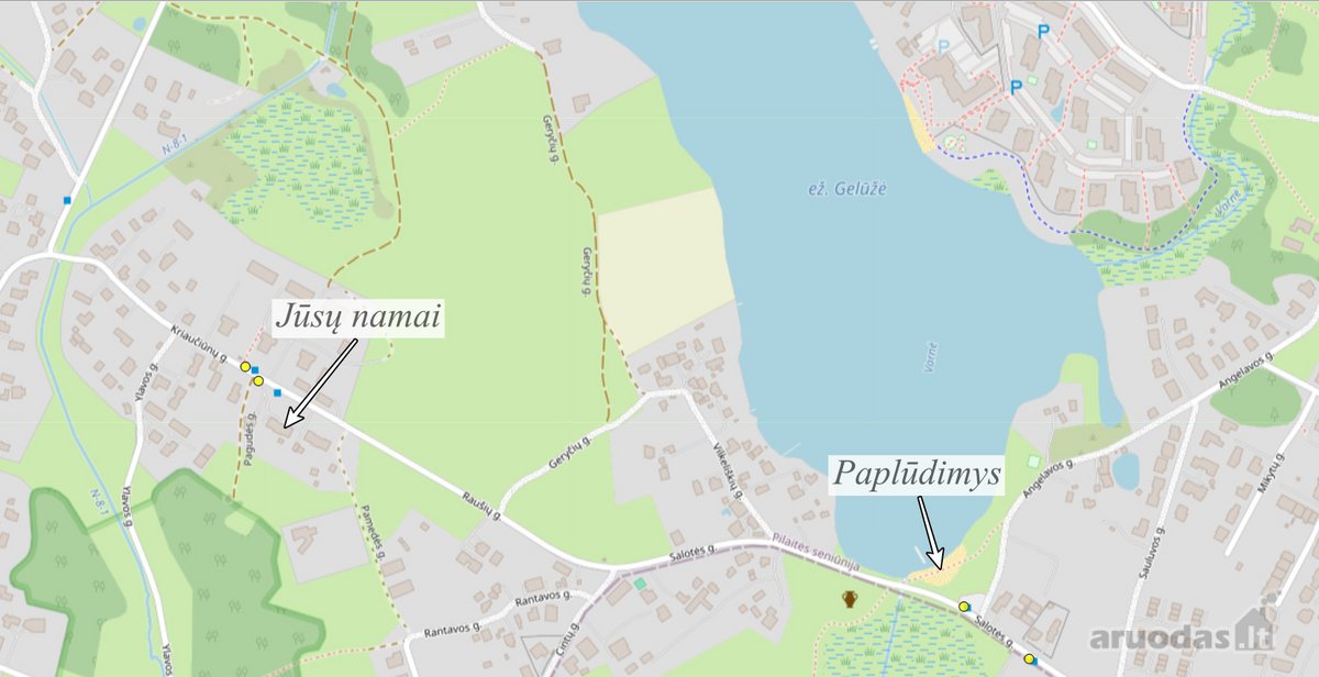 Parduodamas 3 K. Butas Gamtos Apsuptyje, - nuotraukos Nr. 29