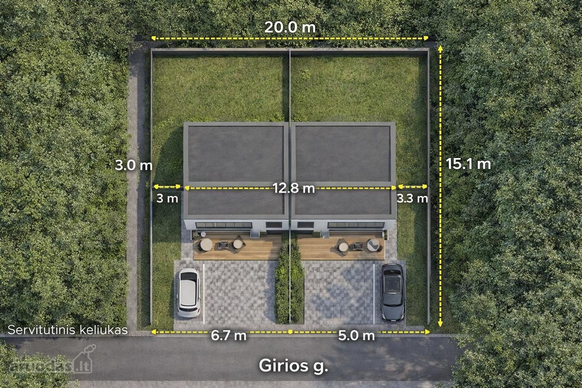 Parduodamas Namų Valdos Sklypas Kaune, Girios - nuotraukos Nr. 3