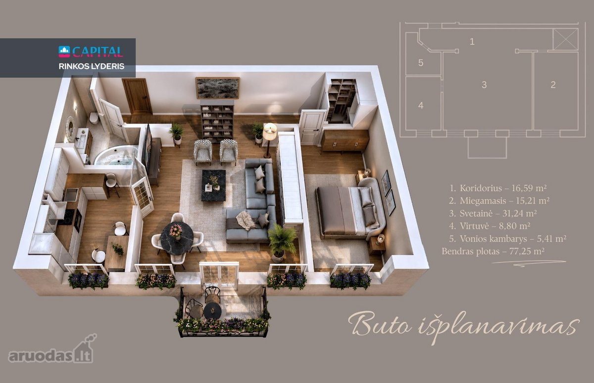 Neeiliniai Apartamentai Klaipėdoje – - nuotraukos Nr. 19