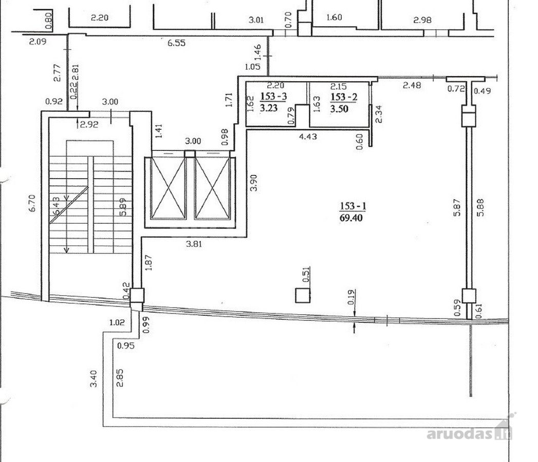 Išnuomojamos 76,13 m² administracinės - nuotraukos Nr. 15