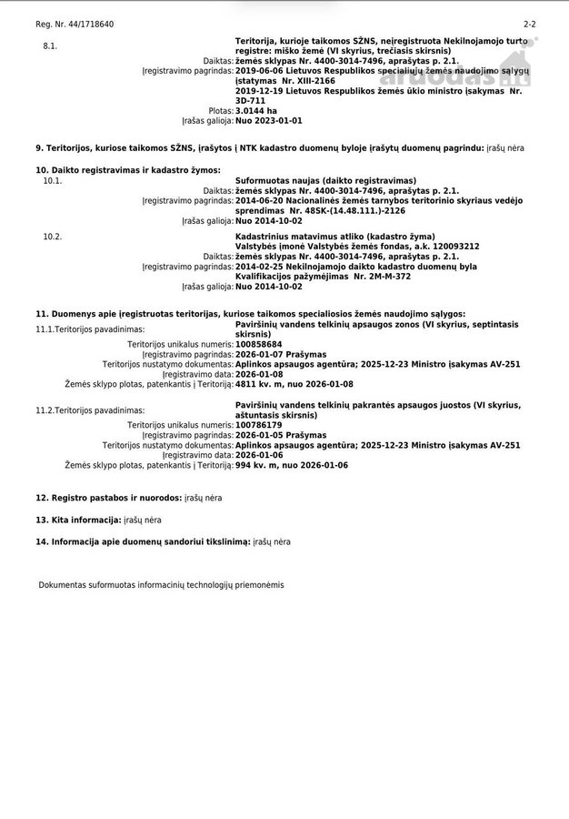 Parduodamas Labai Gražus Sklypas Su Miškeliu, - nuotraukos Nr. 5