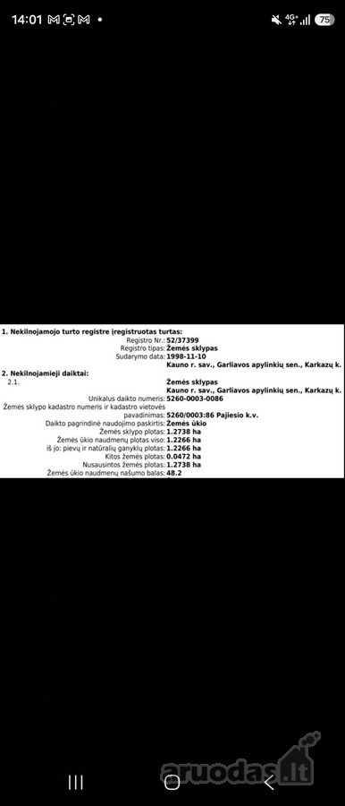 Parduodamas sklypas unikaliojo vietoje prie - nuotraukos Nr. 9