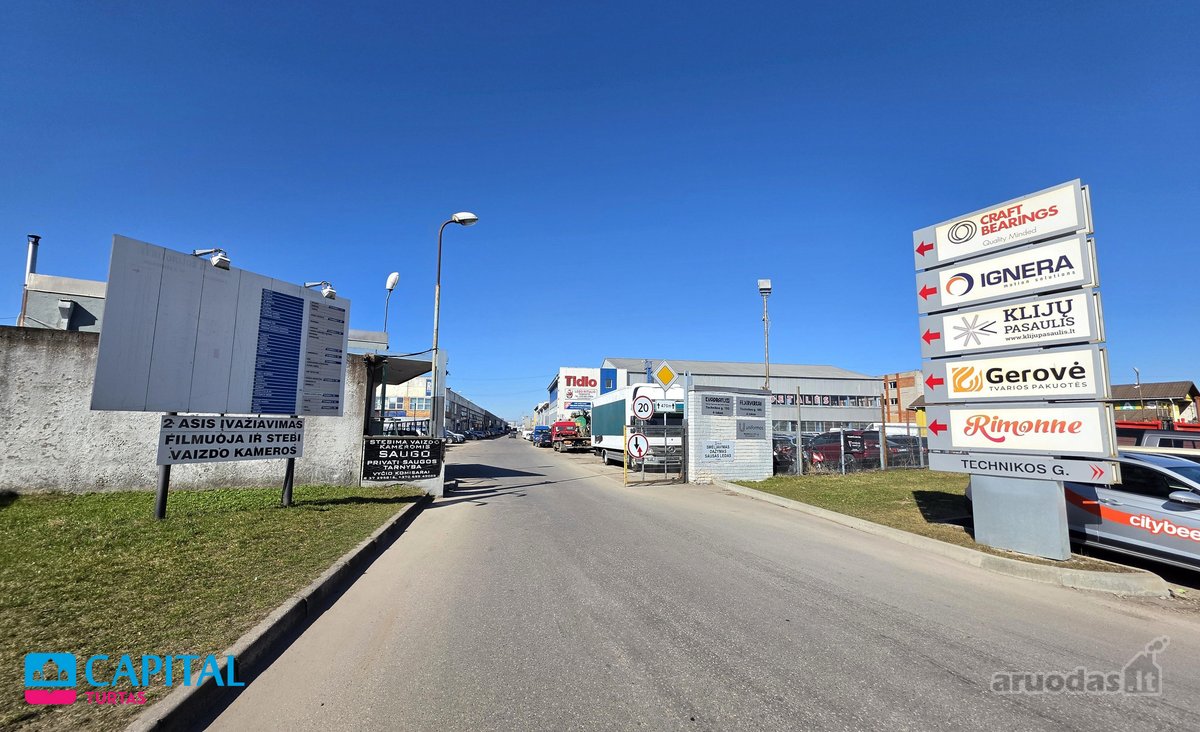 Išnuomojamos gamybinės–sandėliavimo patalpos - nuotraukos Nr. 7