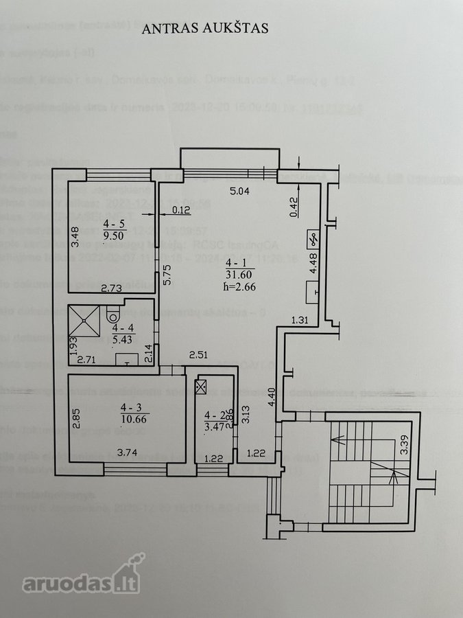Šiuolaikiškai įrengtas 3 kambarių butas - nuotraukos Nr. 23