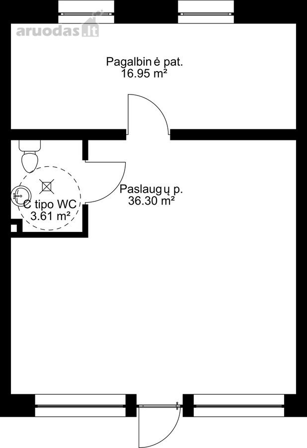 Parduodamos komercinės patalpos  - nuotraukos Nr. 19