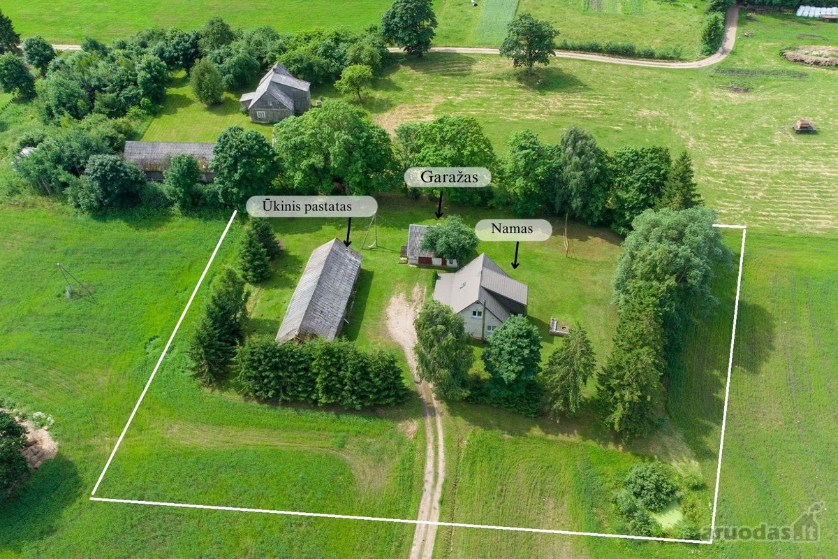 Parduodama Jauki Vienkiemio Sodyba Su 70 Arų - nuotraukos Nr. 2