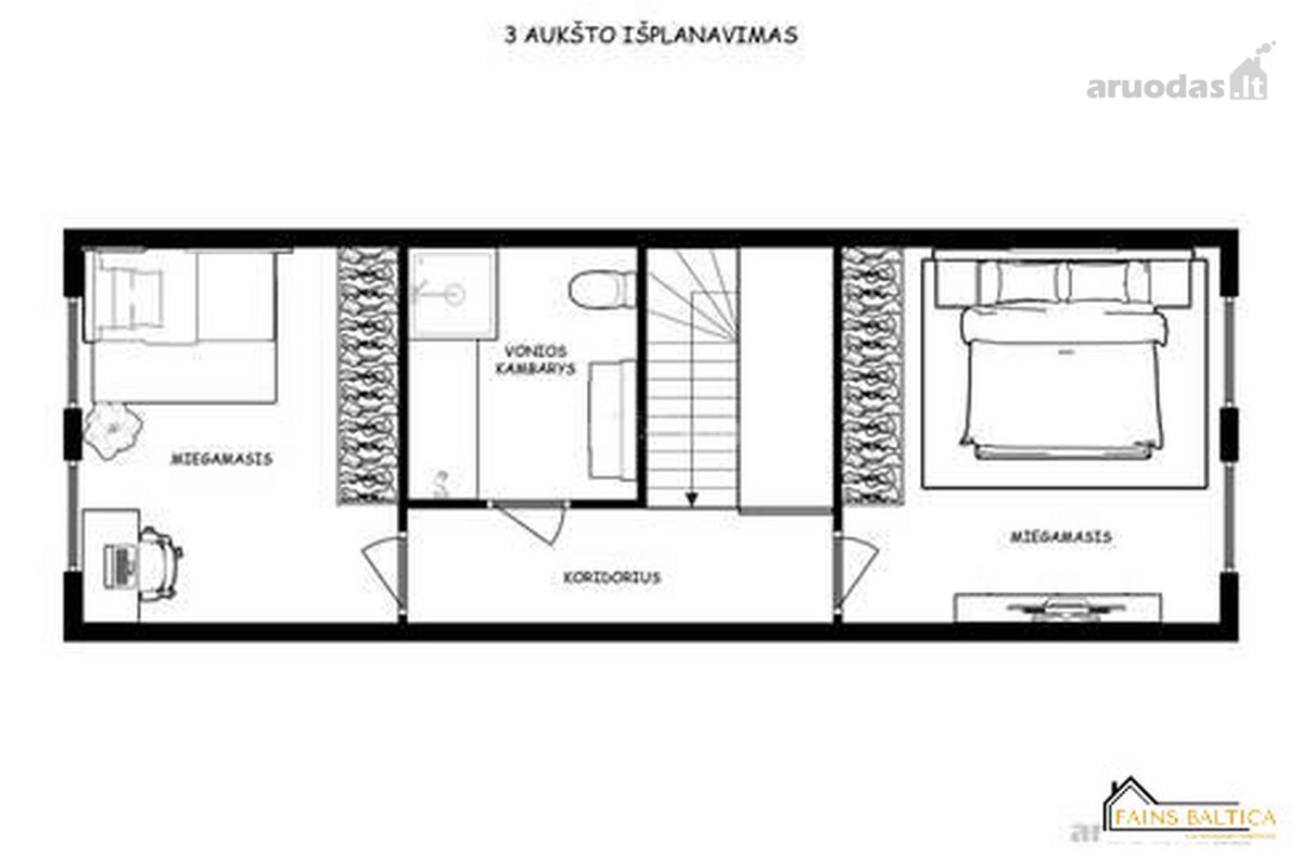 Naujos statybos A++ klasės kotedžas 2 - nuotraukos Nr. 13