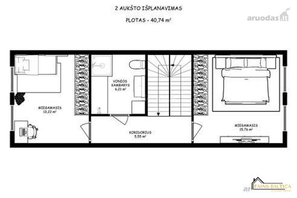 Naujos statybos A++ klasės kotedžas 2 - nuotraukos Nr. 12