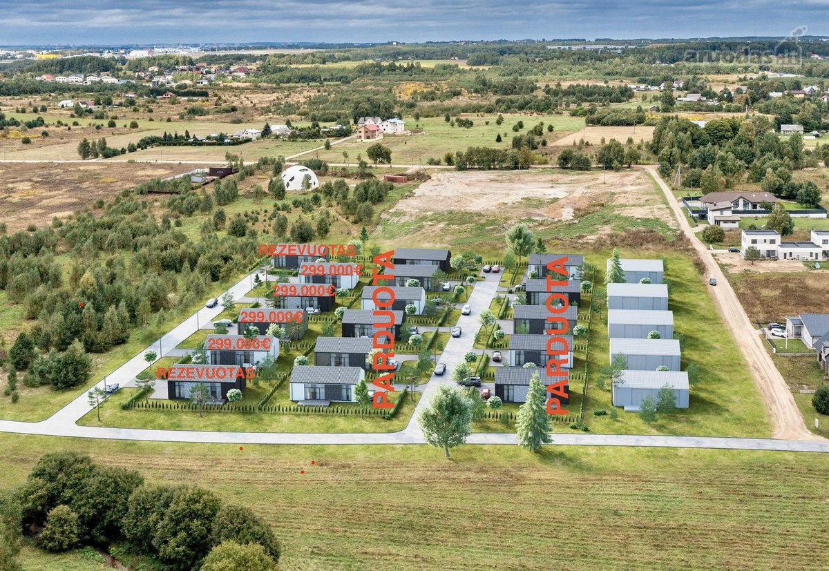 Naujas 22 nuosavų namų kvartalas "Daškūnų - nuotraukos Nr. 28