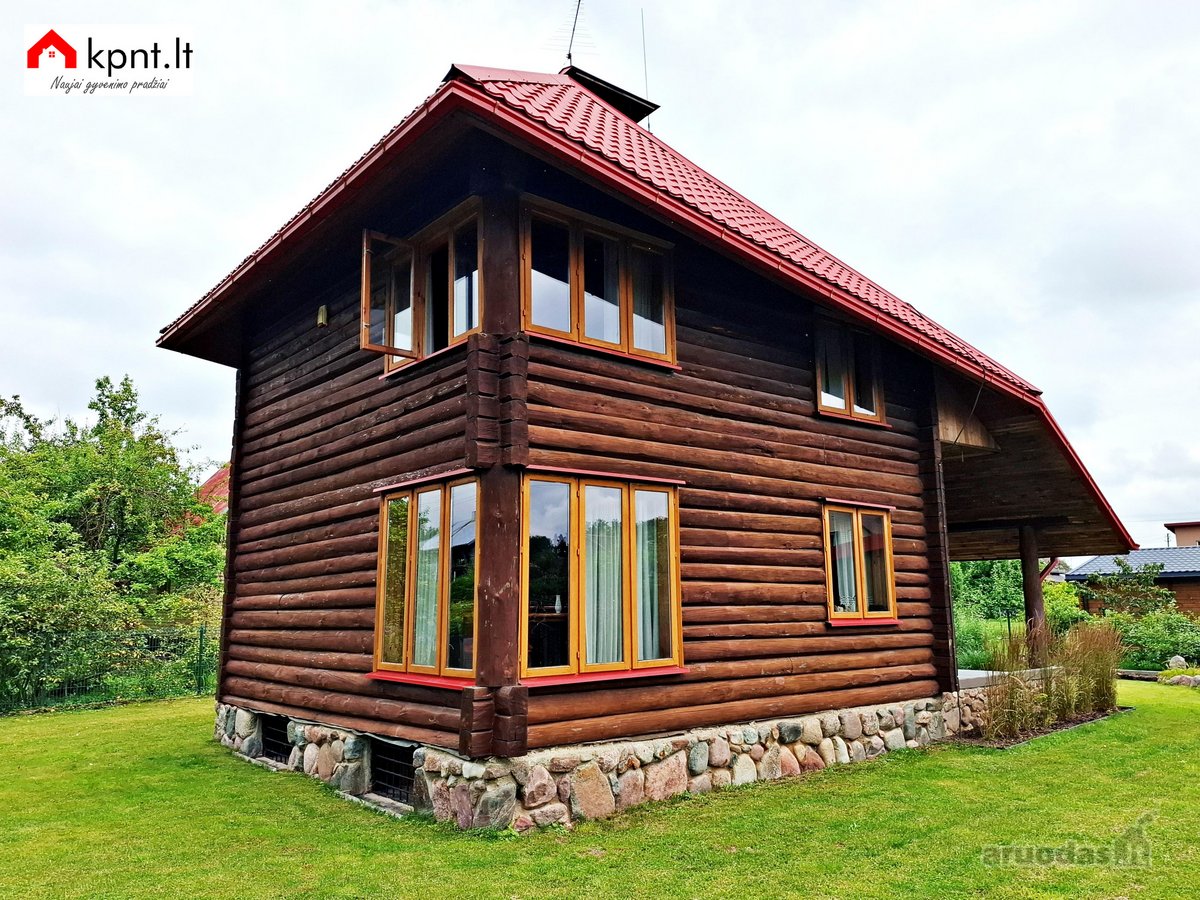 Parduodamas Jaukus Rąstinis Namas Arlaviškių - nuotraukos Nr. 5