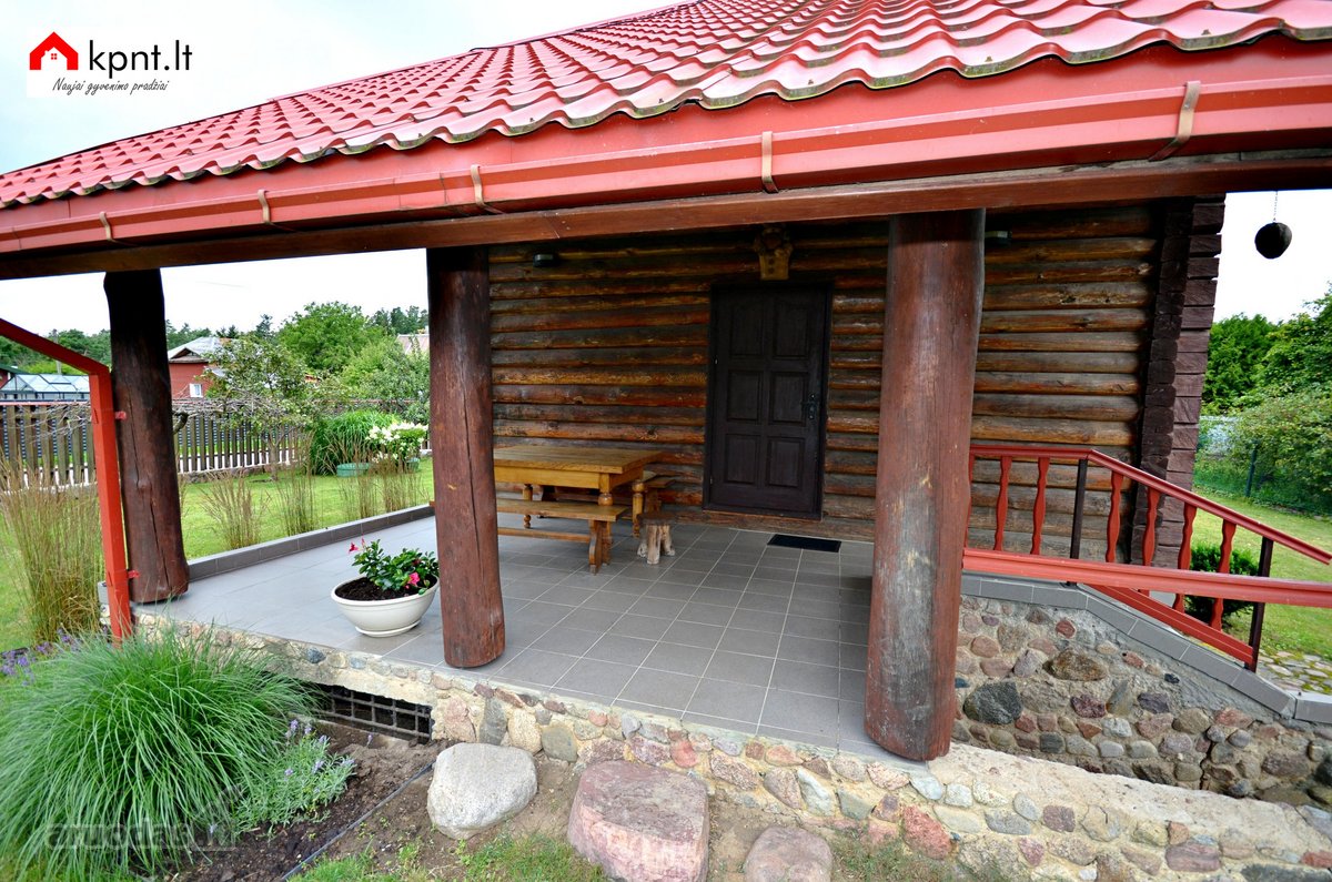 Parduodamas Jaukus Rąstinis Namas Arlaviškių - nuotraukos Nr. 17