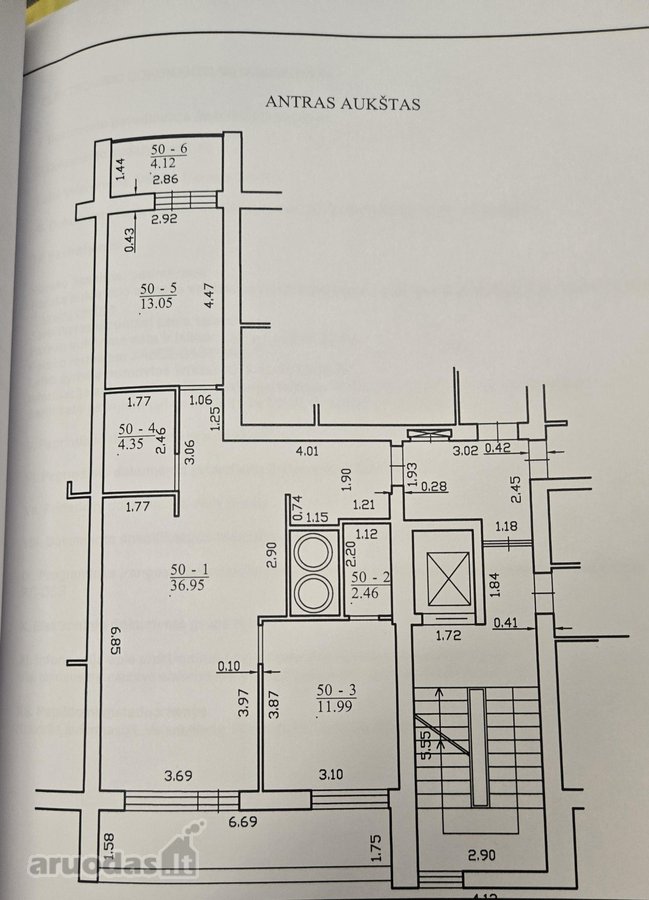 Parduodamas 3 kambarių butas Leičių g., - nuotraukos Nr. 87