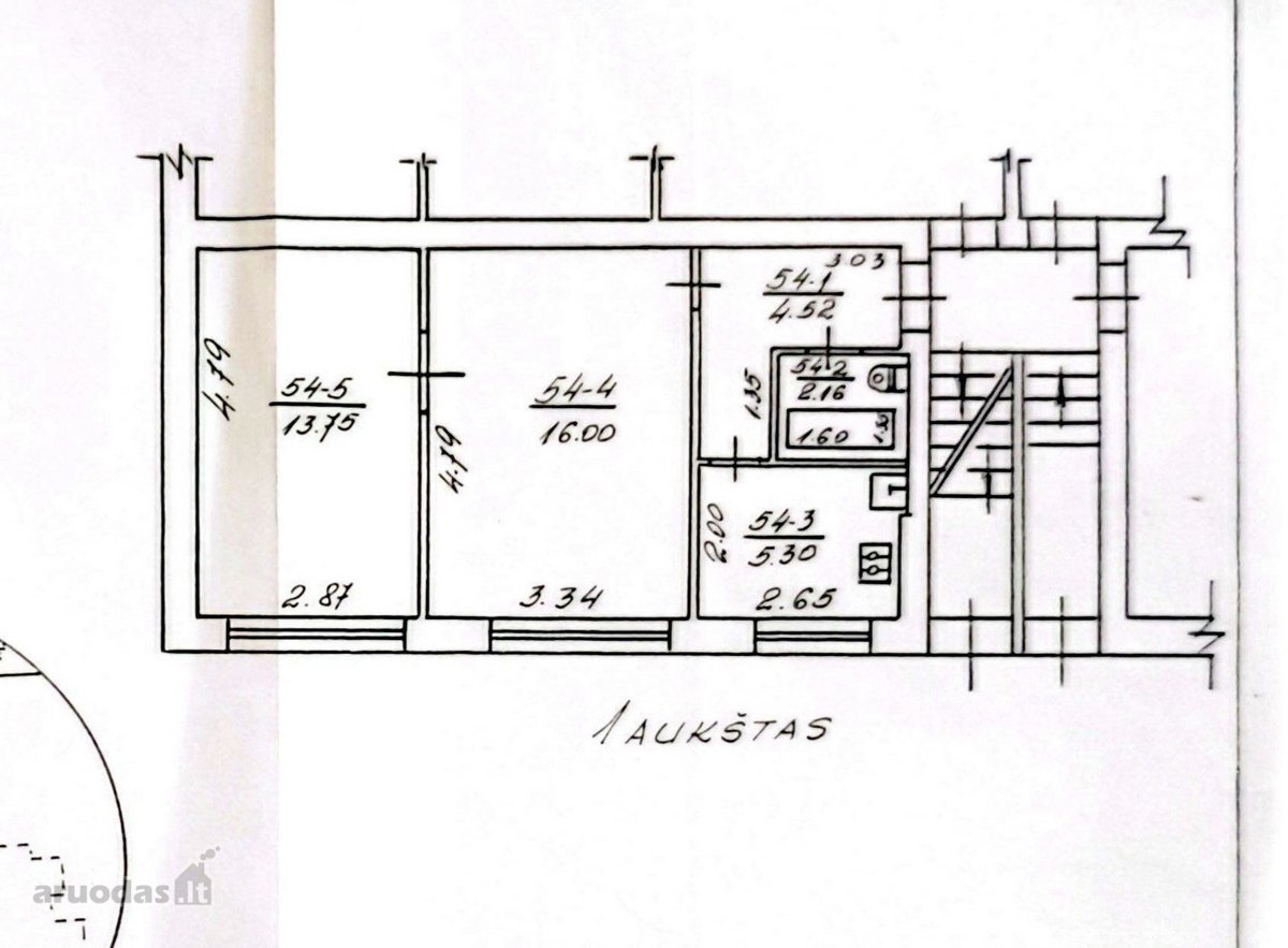 Centras, 1 aukštas, 2 kambariai - nuotraukos Nr. 33