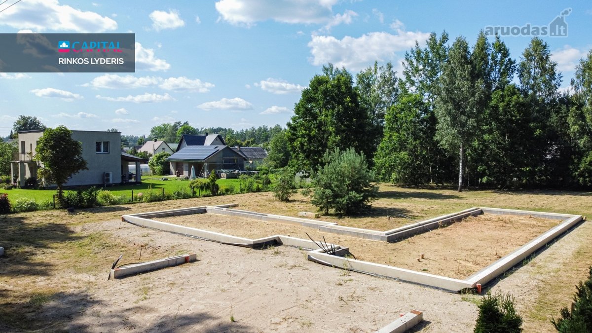 Parduodamas sklypas su namo statybos projektu - nuotraukos Nr. 3