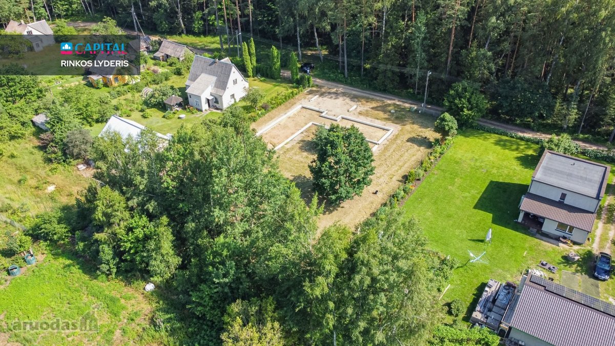 Parduodamas sklypas su namo statybos projektu - nuotraukos Nr. 7