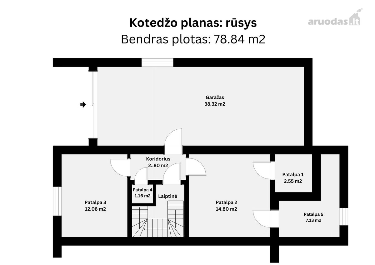 Parduodamas Erdvus Sublokuotas Namas - nuotraukos Nr. 20