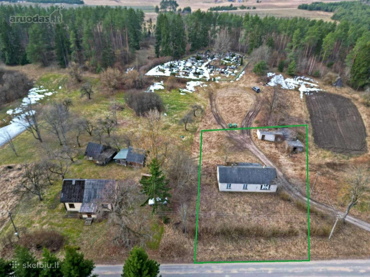 Rimėnuose parduodama sodyba 88,8 m2 su ūkiniu - nuotraukos Nr. 7