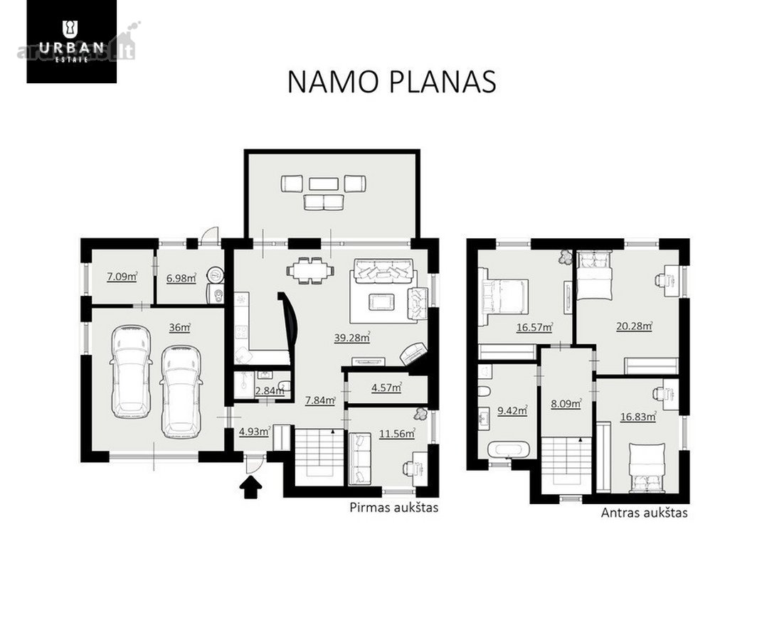 Privatumu Ir Kokybe Pasižymintis Gyvenamasis - nuotraukos Nr. 22