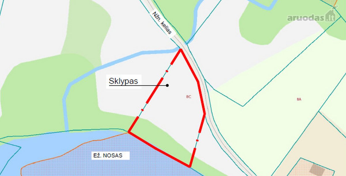 Parduodamas Išskirtinis Sklypas Prie Noso - nuotraukos Nr. 11