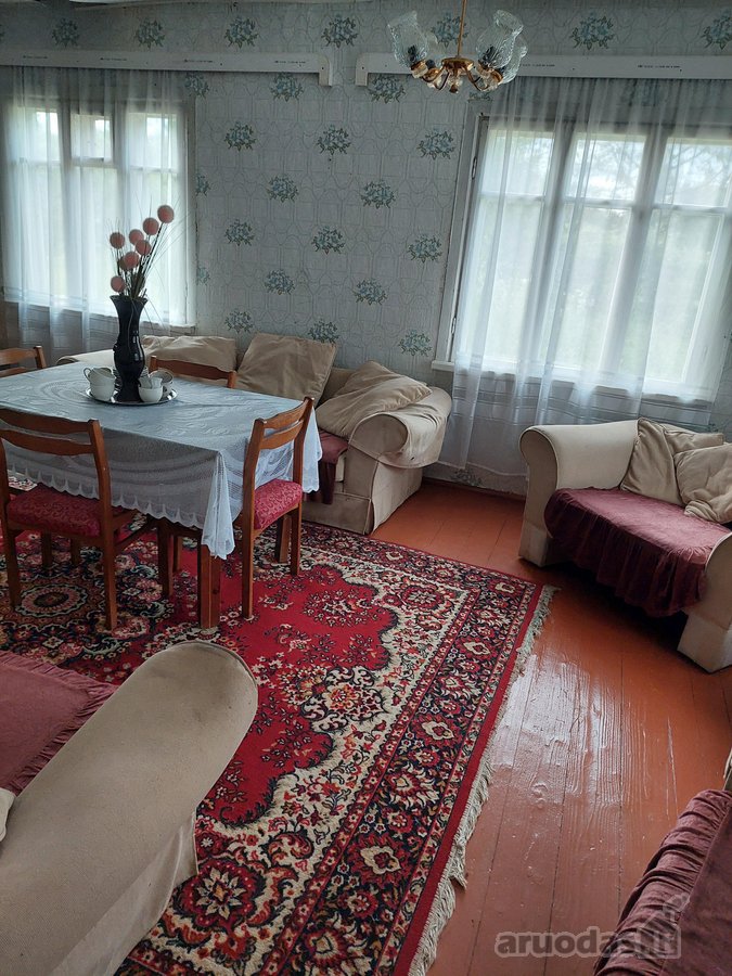 Parduodama rąstinė vieno aukšto sodyba su - nuotraukos Nr. 9