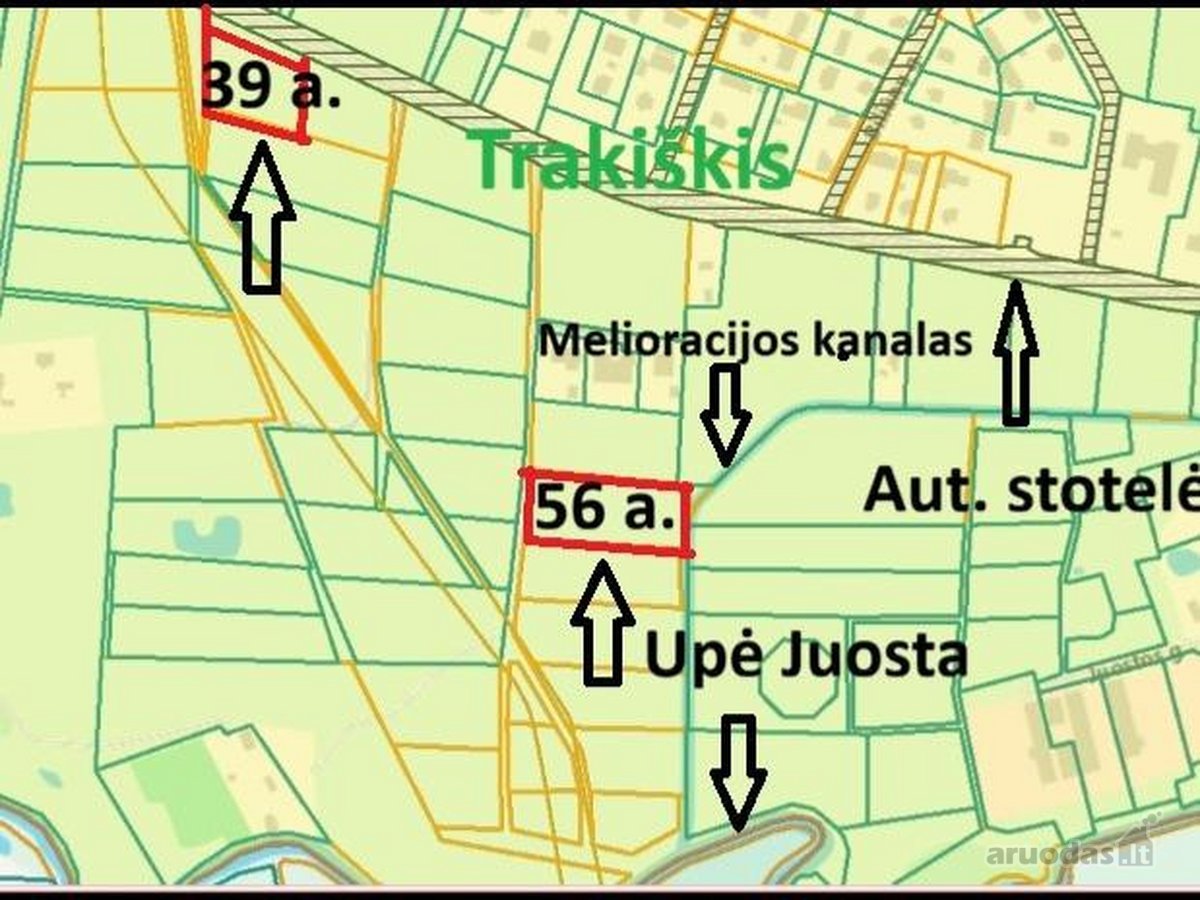 Parduodami 39 a Ir 56 a Žemės Sklypai Prie - nuotraukos Nr. 5