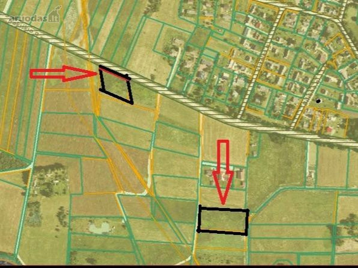 Parduodami 39 a Ir 56 a Žemės Sklypai Prie - nuotraukos Nr. 3