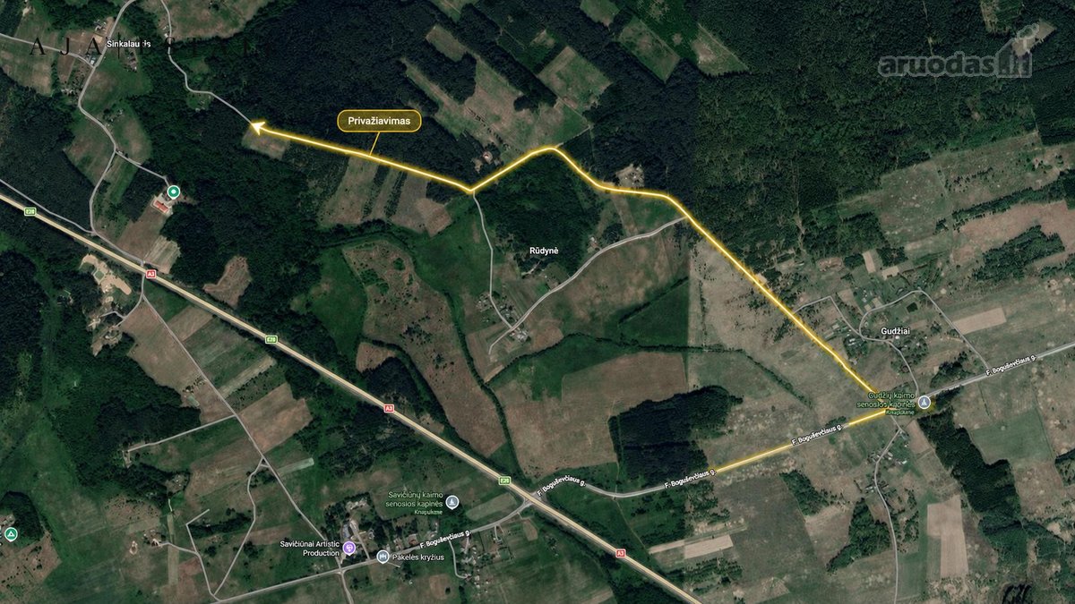 Parduodamas 1,97 ha sklypas miško apsuptyje, - nuotraukos Nr. 23