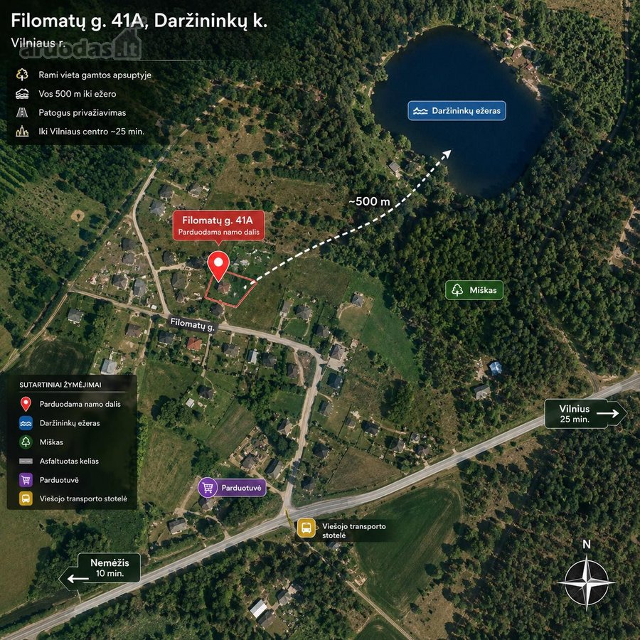 Parduodamas A Klasės Namas Vilniaus R., - nuotraukos Nr. 21