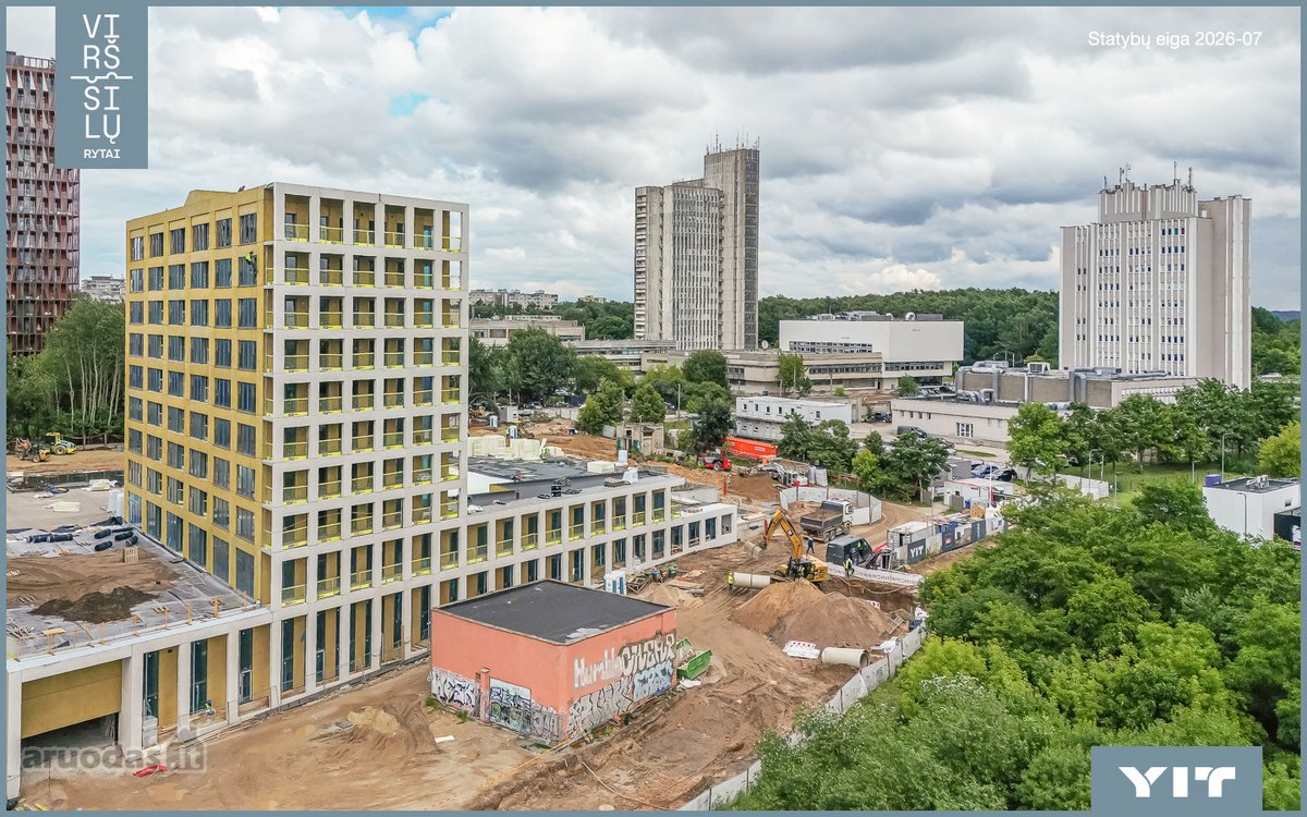 Parduodamas 3 kambarių butas naujai vystomame - nuotraukos Nr. 5