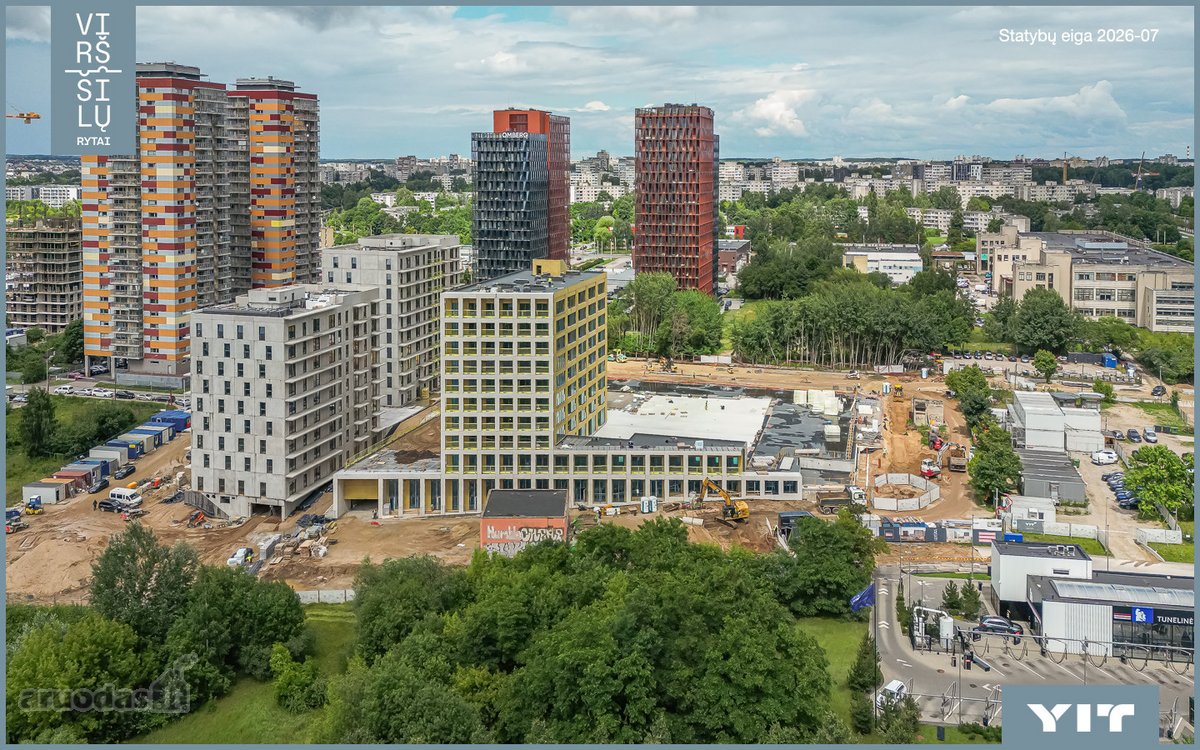 Parduodamas 4 kambarių butas naujai vystomame - nuotraukos Nr. 8