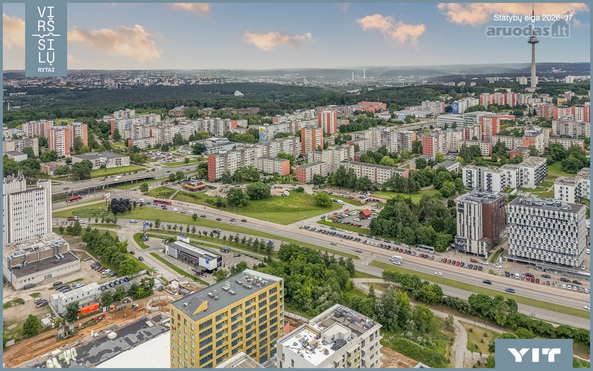 Parduodamas 2 kambarių butas naujai vystomame - nuotraukos Nr. 3