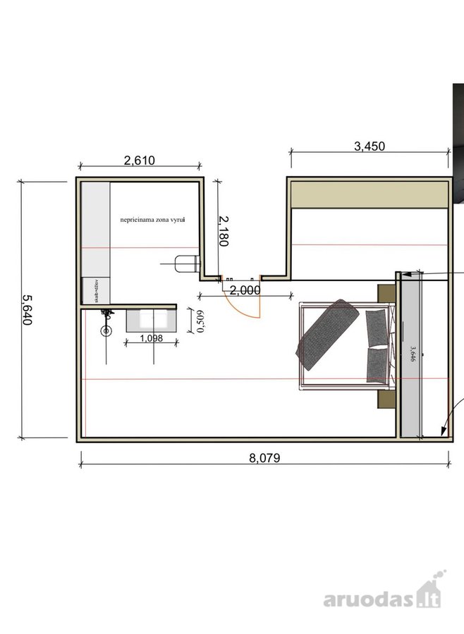 Parduodamas itin kokybiškas A+ klasės 105 kv - nuotraukos Nr. 15