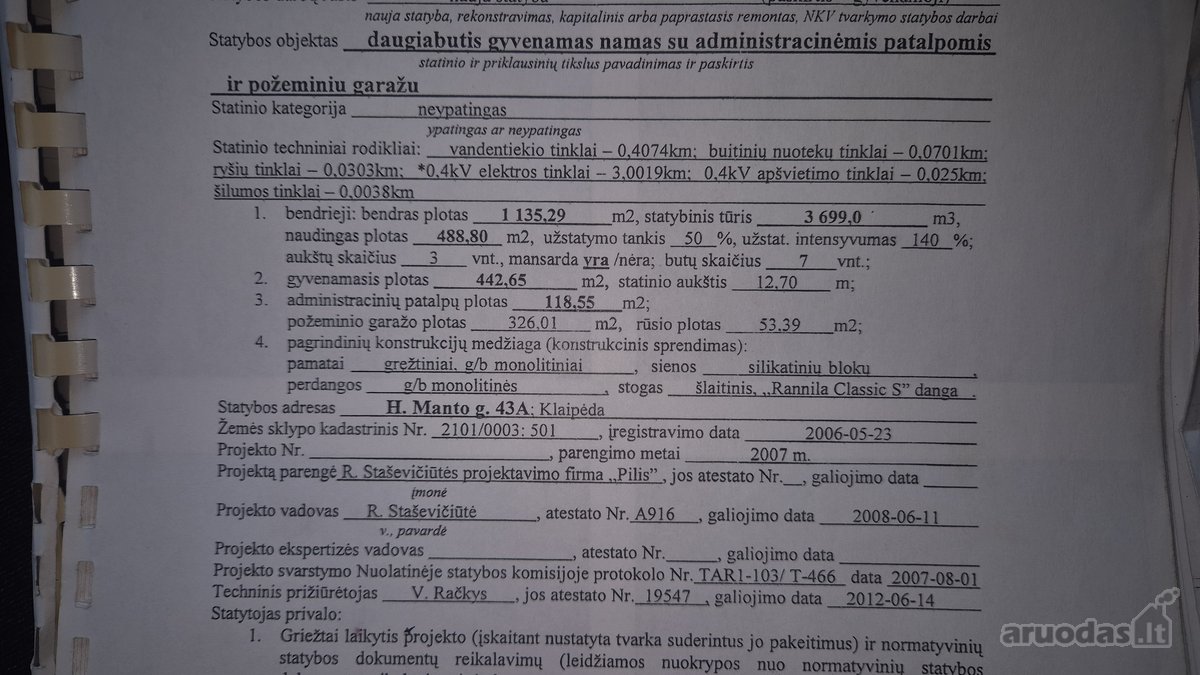 Parduodamas Investicinis Objektas Klaipėdos - nuotraukos Nr. 19