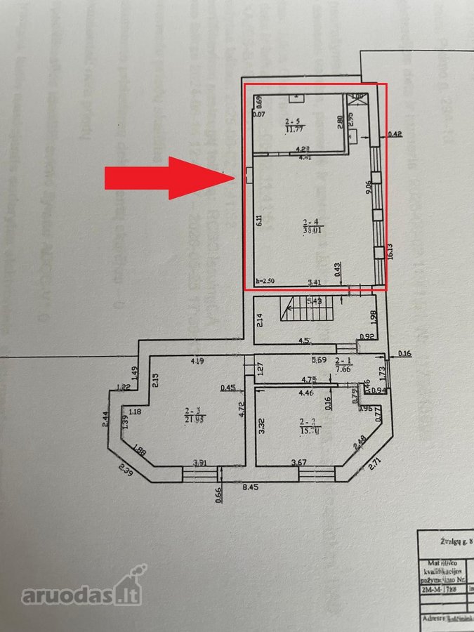 Išnuomojamos 48 m² Komercinės Patalpos - nuotraukos Nr. 5