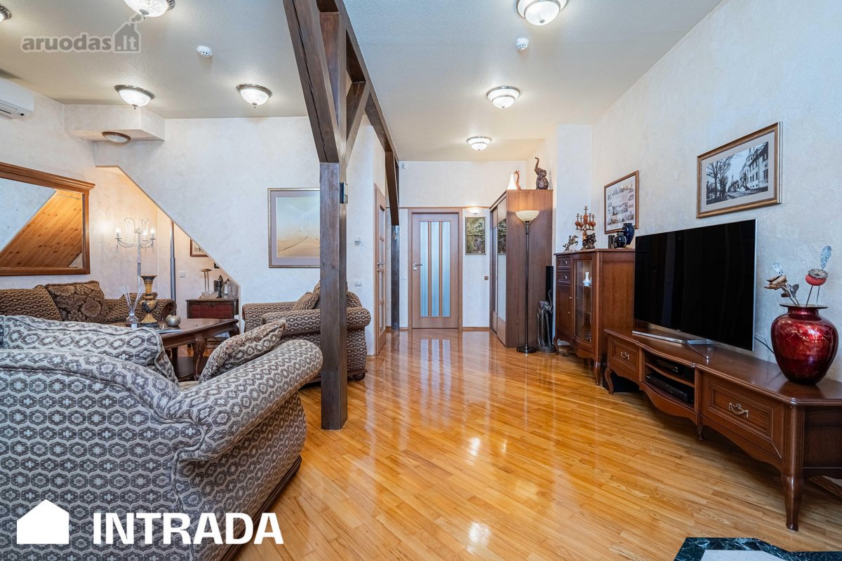 Istoriniai Dviejų Lygių 103,81m2 Apartamentai - nuotraukos Nr. 27