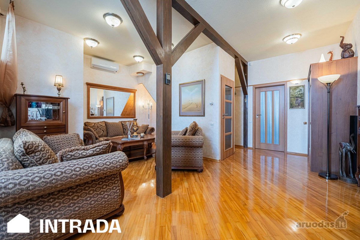 Istoriniai Dviejų Lygių 103,81m2 Apartamentai - nuotraukos Nr. 29