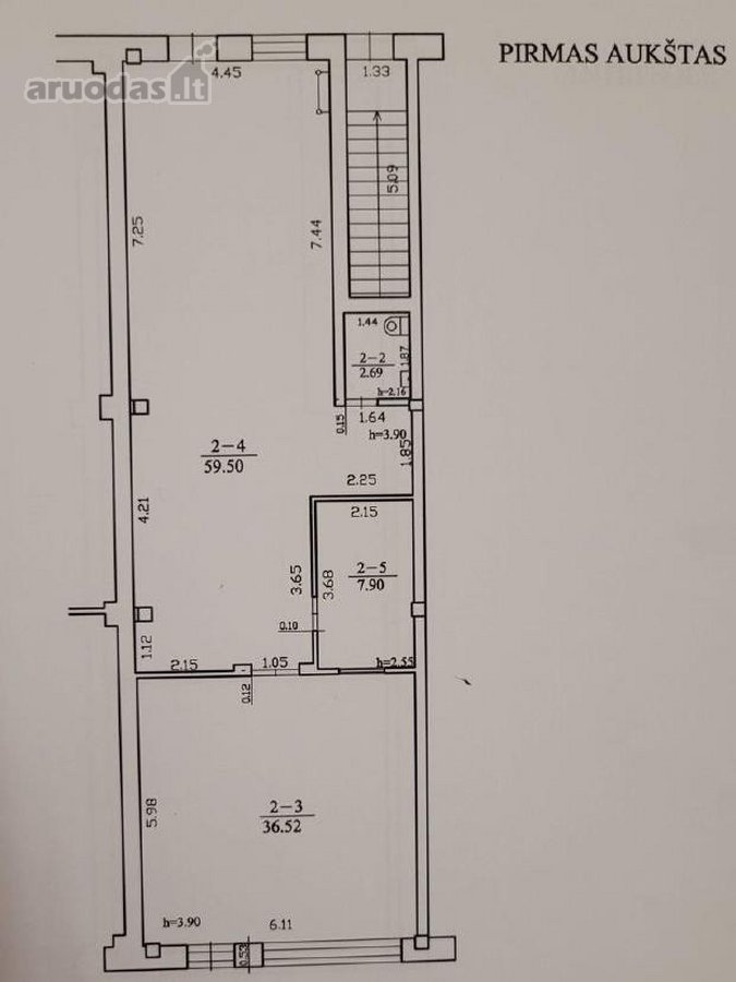 119 m² komercinės patalpos nuomai Ozo g. 20, - nuotraukos Nr. 9