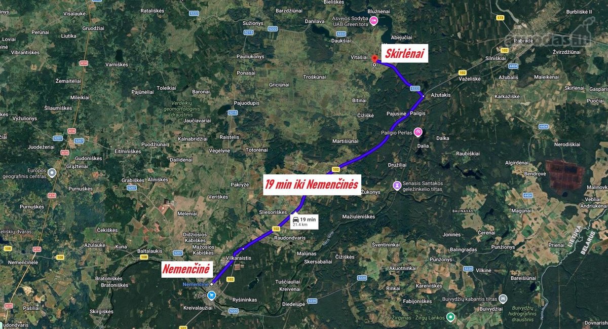 Parduodamas 3 kambarių butas netoli Asvejos - nuotraukos Nr. 11
