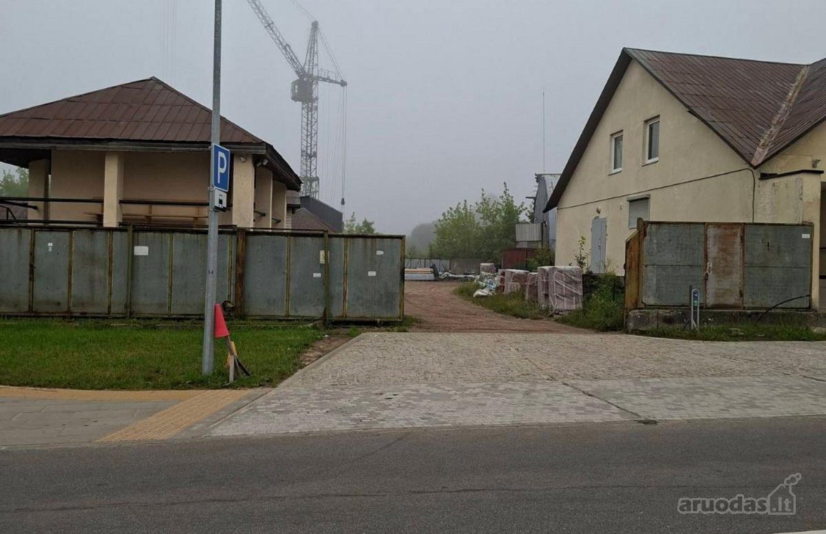 Nuomojamas 37.15 a žemės sklypas su metaliniu - nuotraukos Nr. 3