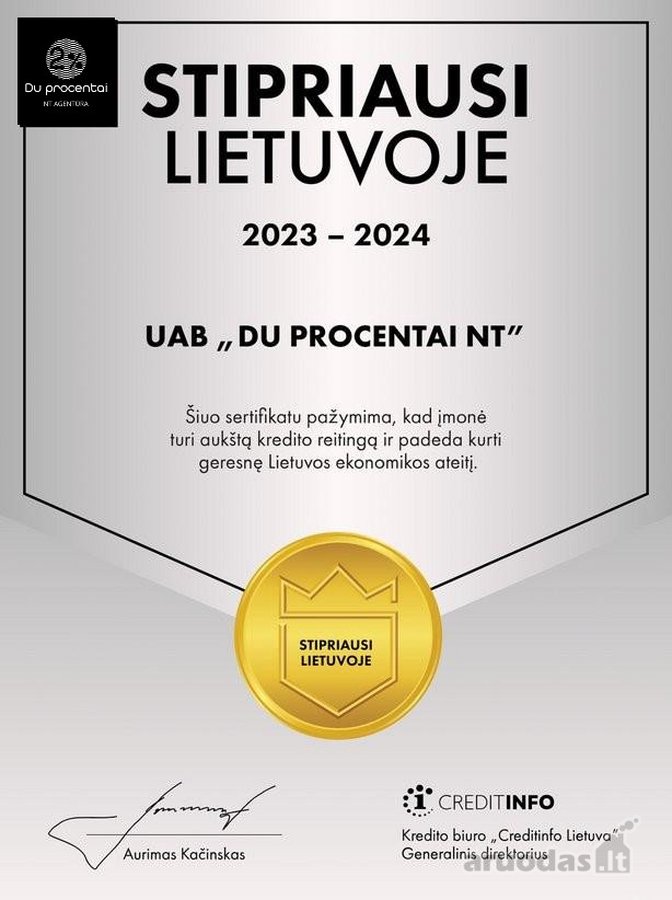 Nt agentūra „Du Procentai 2% siūlo! - nuotraukos Nr. 24