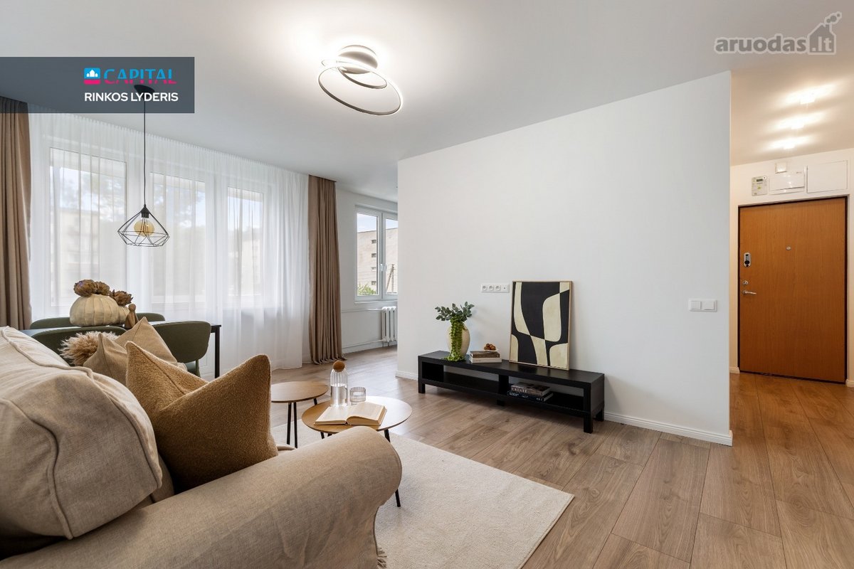 Parduodamas Naujai Suremontuotas 2 Kambarių Butas - nuotraukos Nr. 12