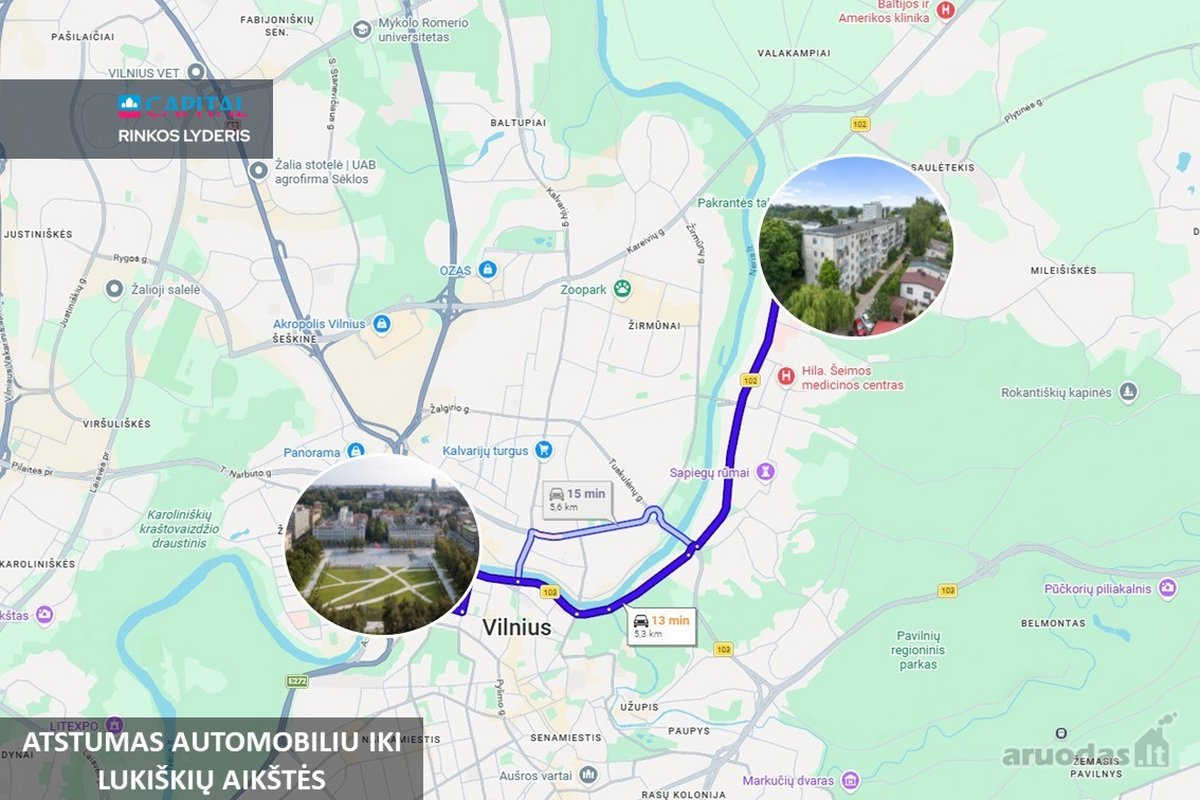 Parduodamas Naujai Suremontuotas 2 Kambarių Butas - nuotraukos Nr. 19