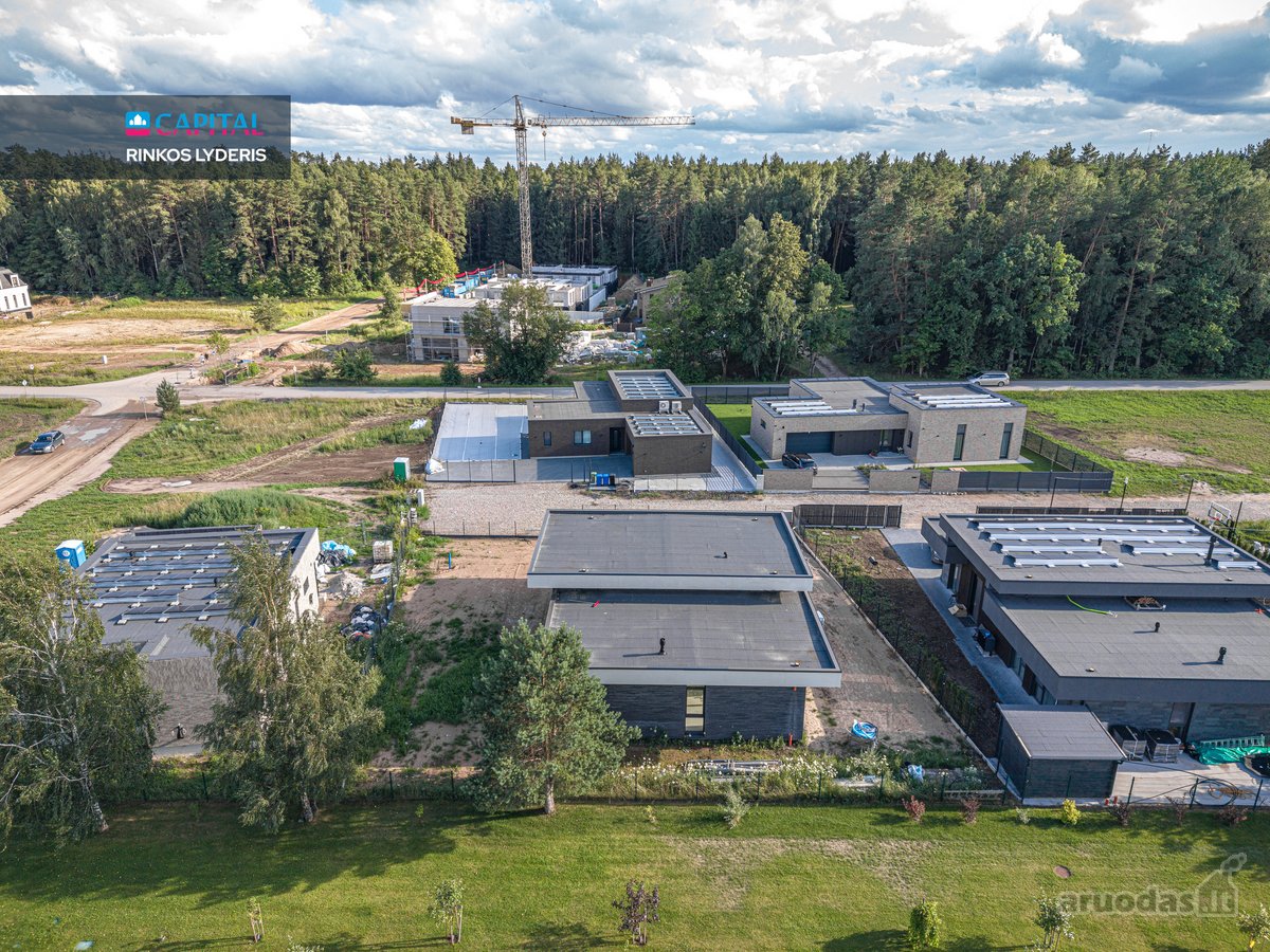 Parduodamas Naujos Statybos Namas Su Pilna - nuotraukos Nr. 12