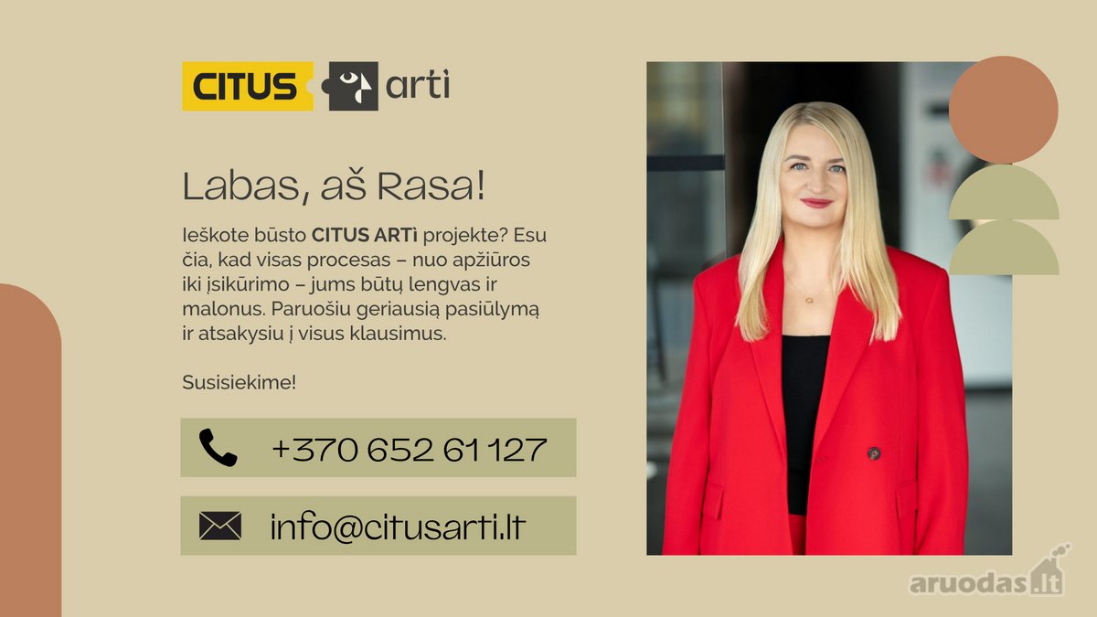 Citus Art – namai Naujamiestyje, kuriuose - nuotraukos Nr. 17